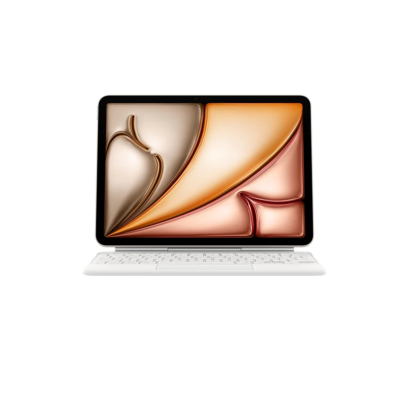 Magic Keyboard pour iPad Air 11-pouces (M3) — AZERTY — Blanc