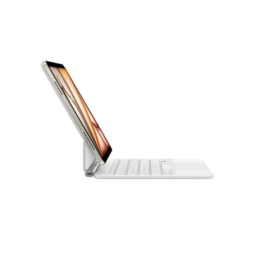 Magic Keyboard pour iPad Air 11-pouces (M3) — AZERTY — Blanc