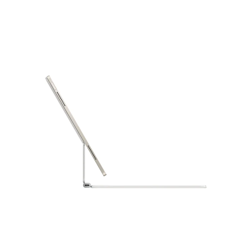 Magic Keyboard pour iPad Air 13-pouces (M3) — AZERTY — Blanc