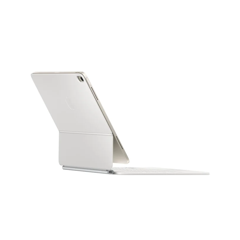 Magic Keyboard pour iPad Air 13-pouces (M3) — AZERTY — Blanc