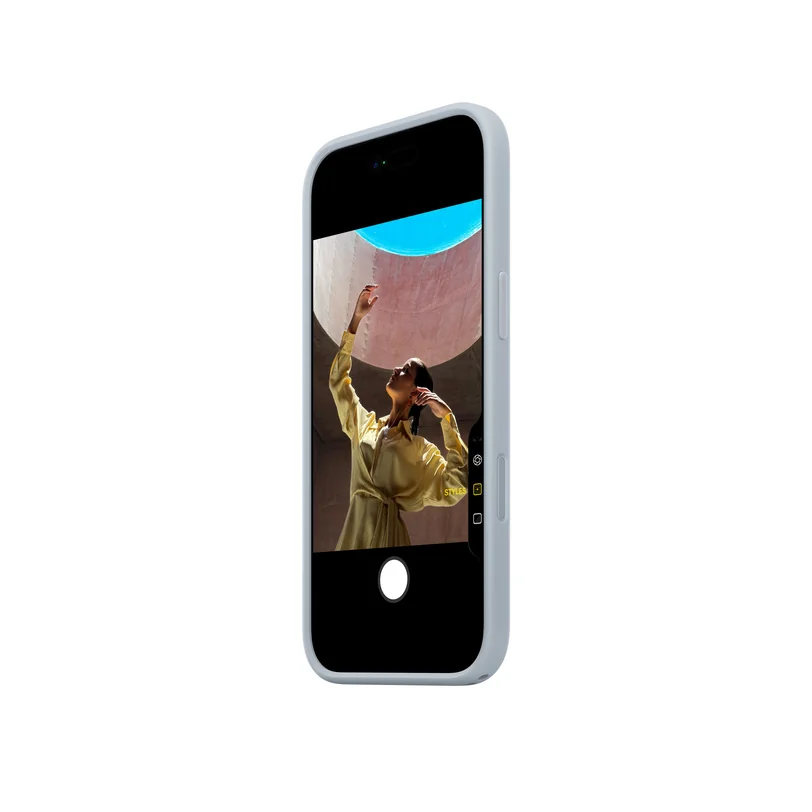 IPhone Air bumper — Bleu clair