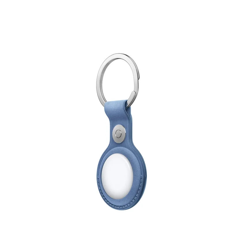 Porte-clés FineWoven AirTag — Bleu wildflower