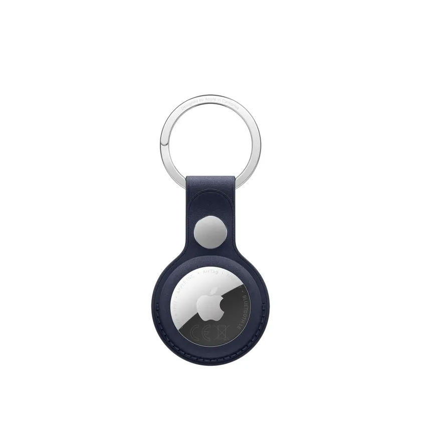 Porte-clés FineWoven AirTag — Marine