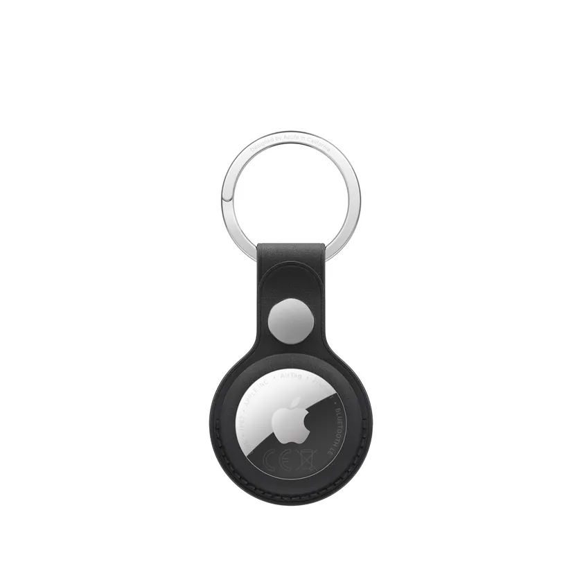 Porte-clés FineWoven AirTag — Noir