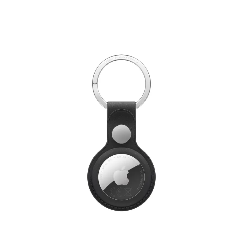 Porte-clés FineWoven AirTag — Noir