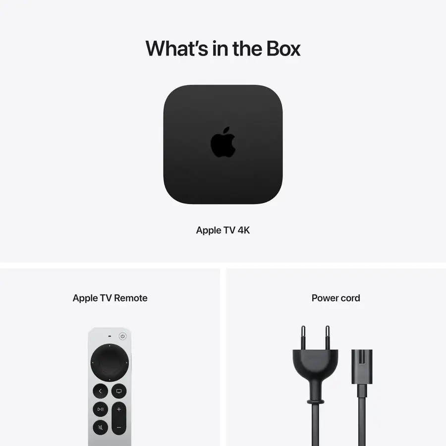 Apple TV 4K Wi-Fi + Ethernet 128 Go