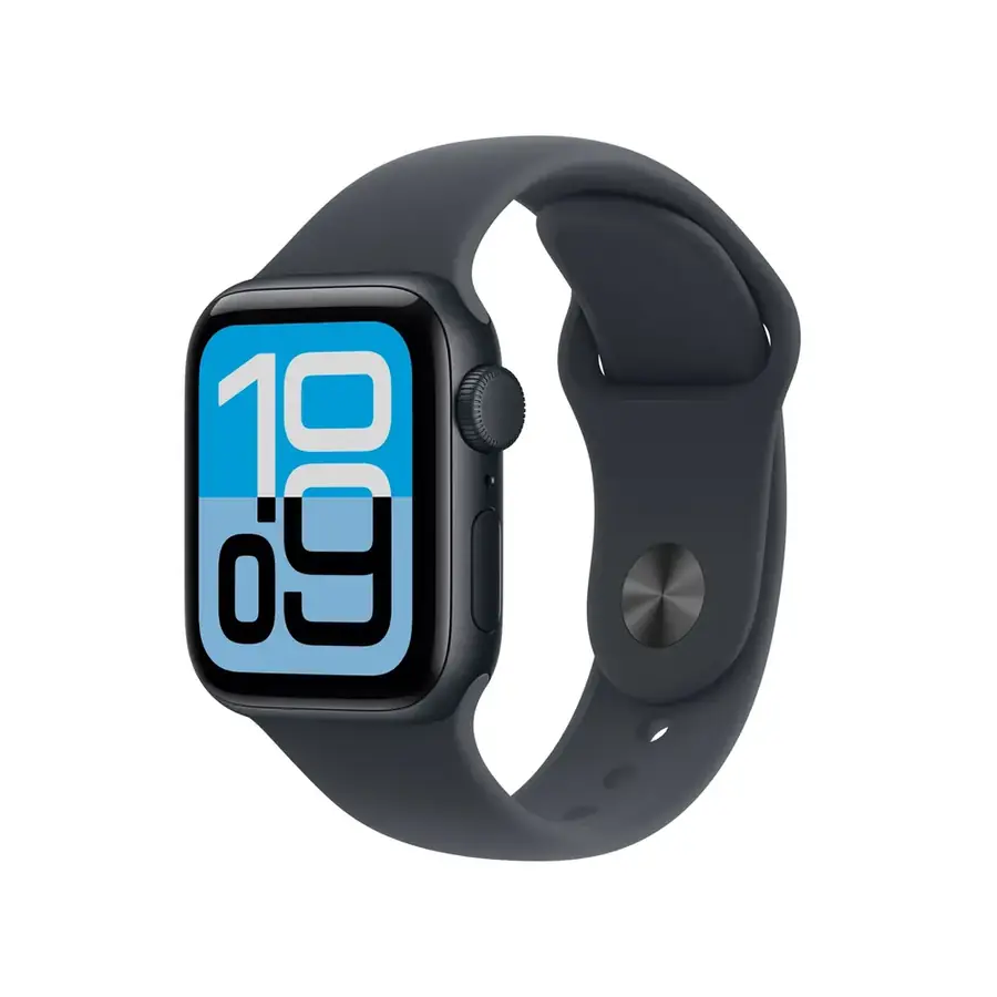 Apple Watch SE 3 GPS 40 mm boîtier aluminium Minuit avec Bracelet Sport Minuit — S/M