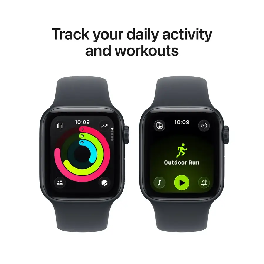 Apple Watch SE 3 GPS 40 mm boîtier aluminium Minuit avec Bracelet Sport Minuit — M/L