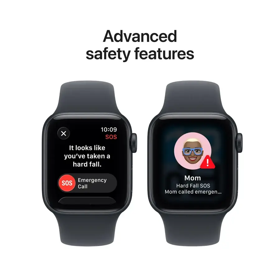 Apple Watch SE 3 GPS 40 mm boîtier aluminium Minuit avec Bracelet Sport Minuit — M/L