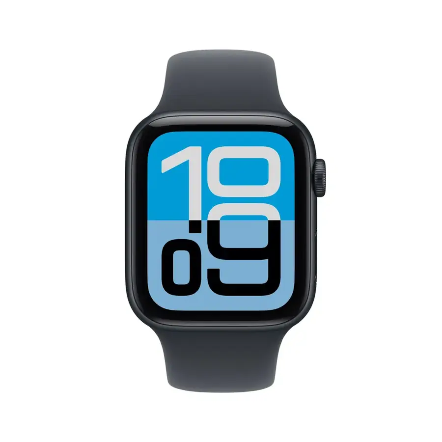 Apple Watch SE 3 GPS 44 mm boîtier aluminium Minuit avec Bracelet Sport Minuit — M/L