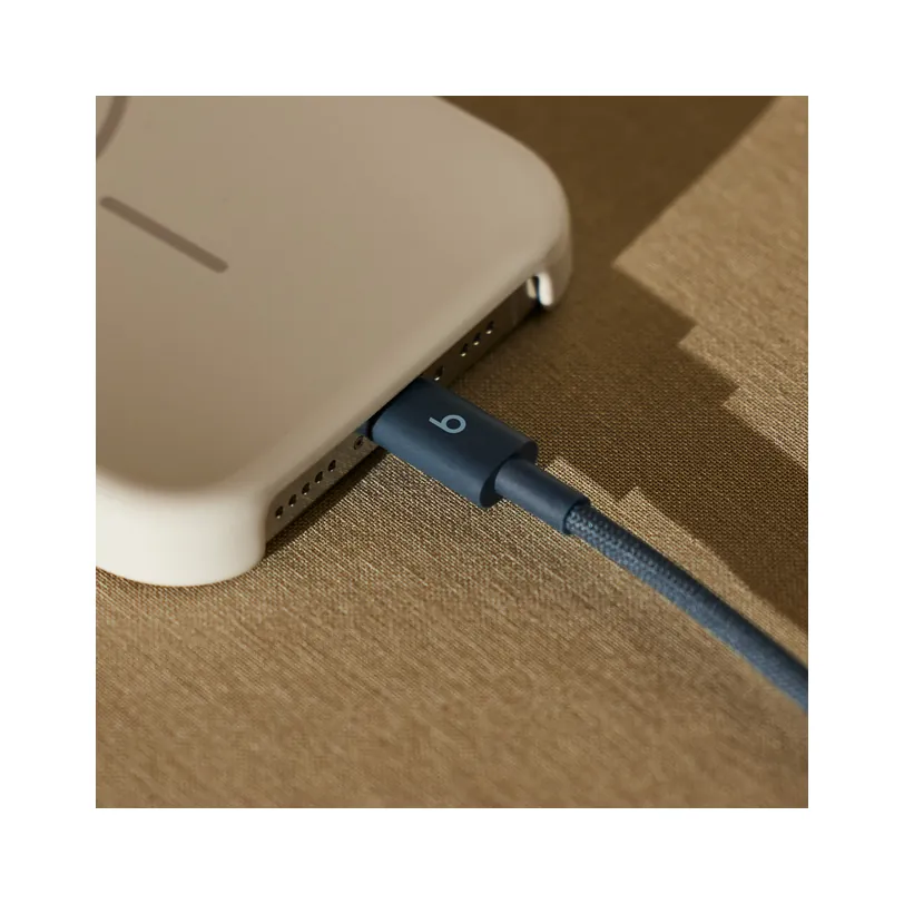 Câble tressé Beats USB-C vers USB-C (1.5 m) - Nitro — Bleu marine