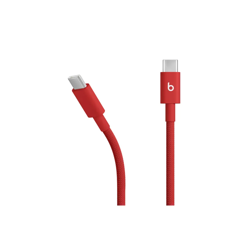 Câble tressé Beats USB-C vers USB-C (1.5 m) - Rapid — Rouge