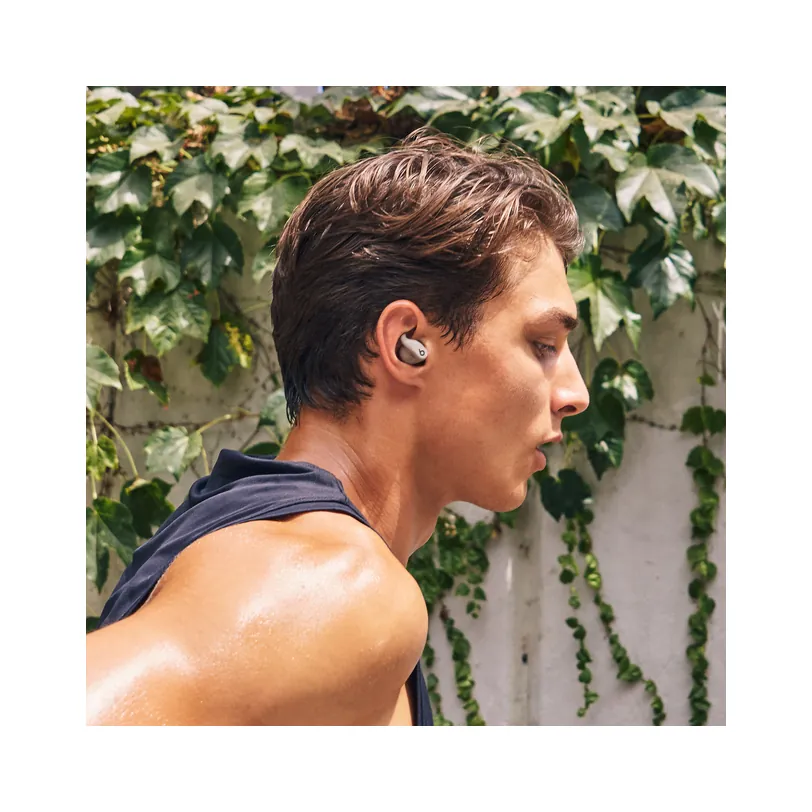 Powerbeats Fit - Wireless Noise-Cancelling Workout Earbuds with Ultimate Secure Fit - Gravel — Gris sidéral