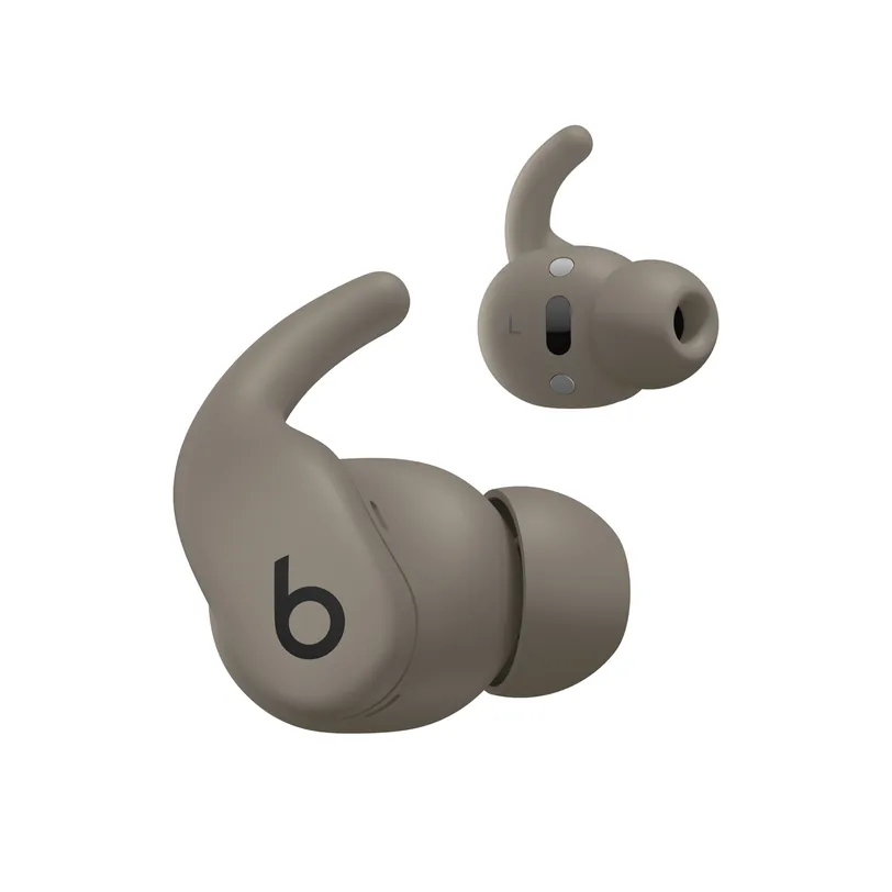 Powerbeats Fit - Wireless Noise-Cancelling Workout Earbuds with Ultimate Secure Fit - Gravel — Gris sidéral