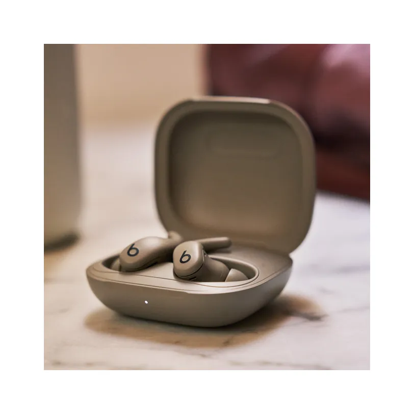 Powerbeats Fit - Wireless Noise-Cancelling Workout Earbuds with Ultimate Secure Fit - Gravel — Gris sidéral