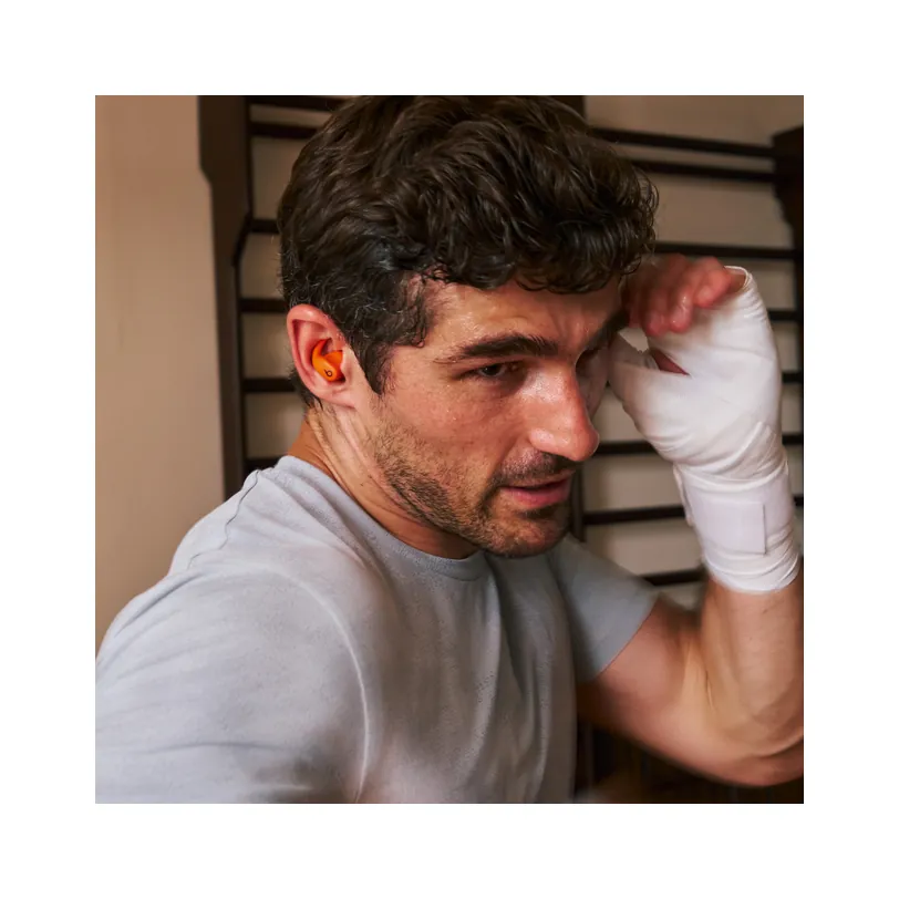 Powerbeats Fit - Wireless Noise-Cancelling Workout Earbuds with Ultimate Secure Fit - Spark — Orange