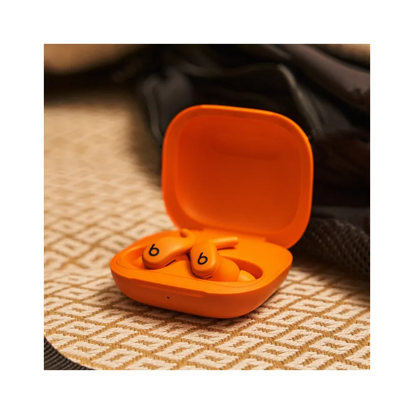 Powerbeats Fit - Wireless Noise-Cancelling Workout Earbuds with Ultimate Secure Fit - Spark — Orange