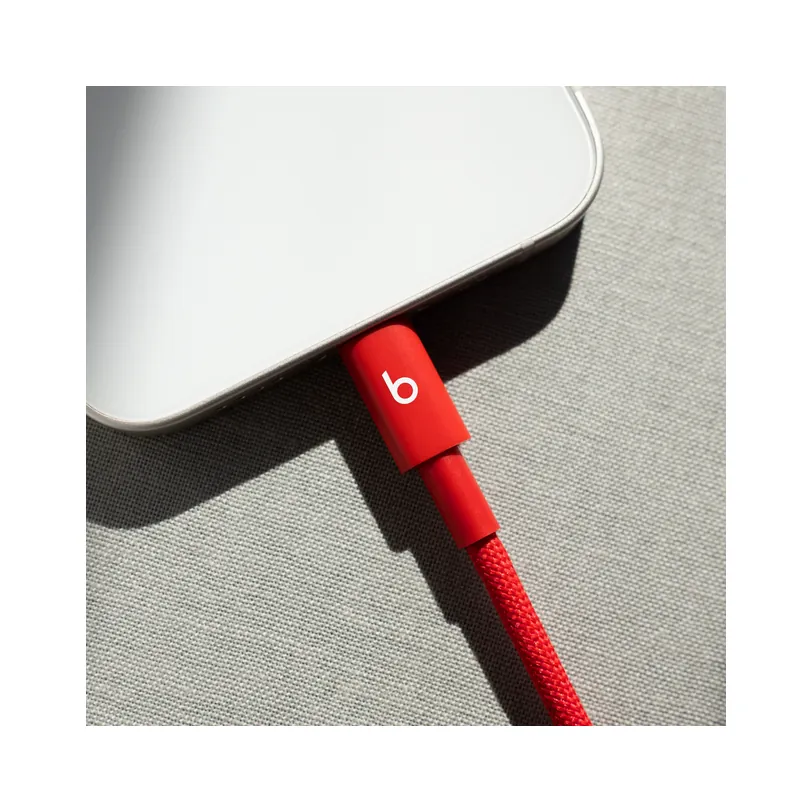 Beats USB-C to Lightning Woven Cable (1.5 m) - Rapid — Rouge