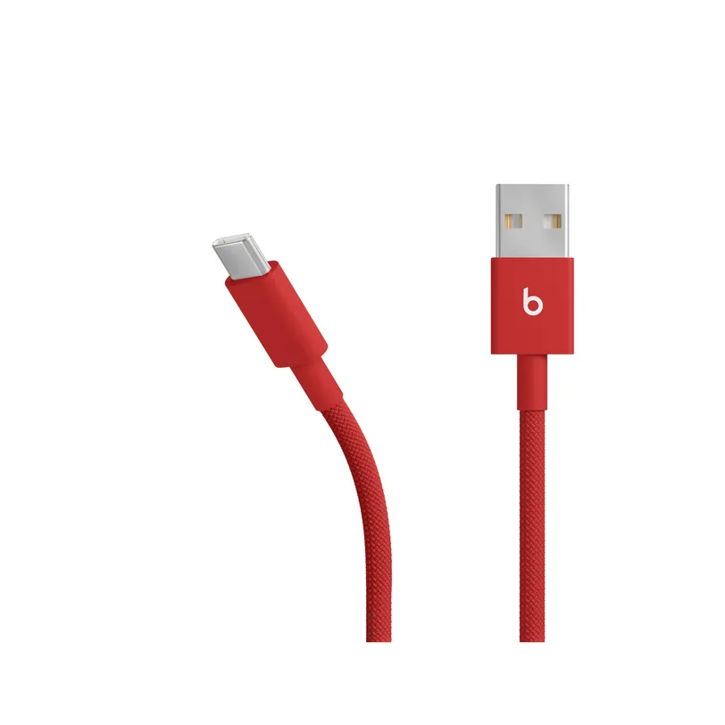 Beats USB-A to USB-C Woven Cable (1.5 m) - Rapid — Rouge