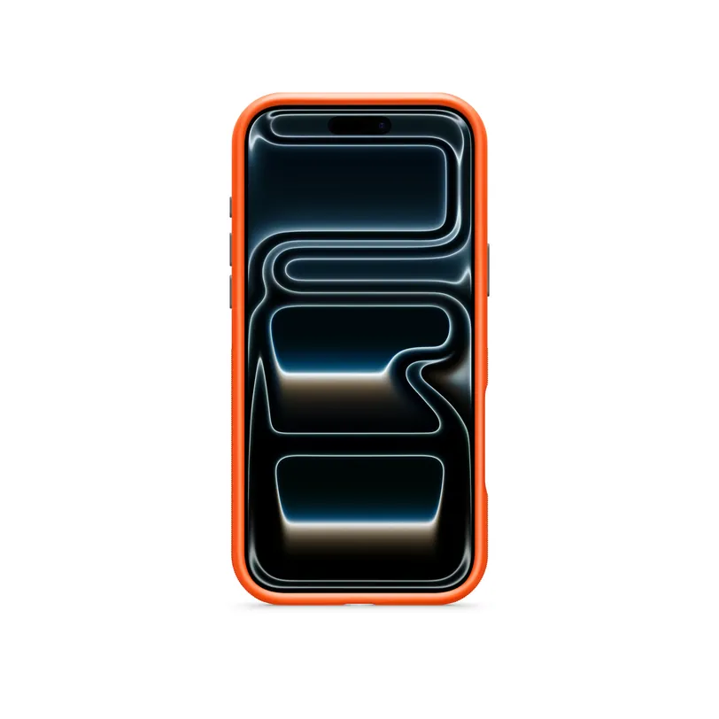 Beats iPhone 17 Pro Max coque renforcée MagSafe et Camera Control – Sierra — Orange