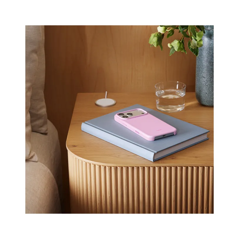 Beats iPhone 17 Pro Max Case with MagSafe and Camera Control — Pebble — Rose