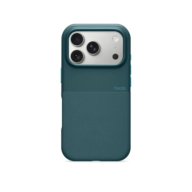 Beats iPhone 17 Pro coque renforcée MagSafe et Camera Control — Bleu Rocky
