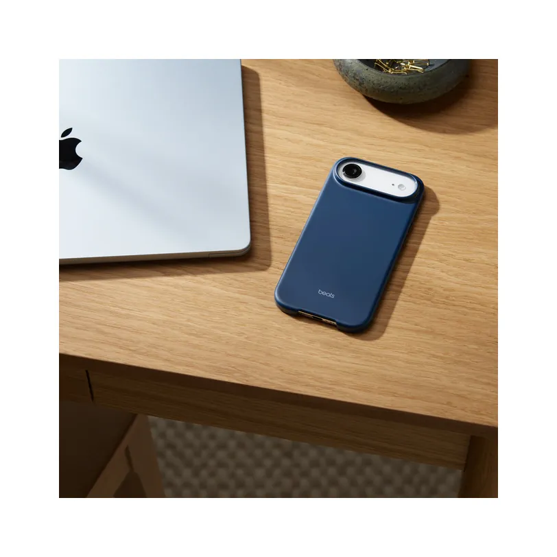 Beats iPhone Air Case with MagSafe and Camera Control — Bedrock — Bleu