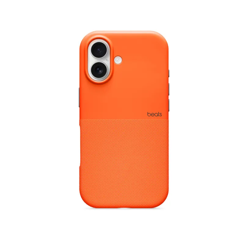 Beats iPhone 17 coque renforcée MagSafe et Camera Control – Sierra — Orange
