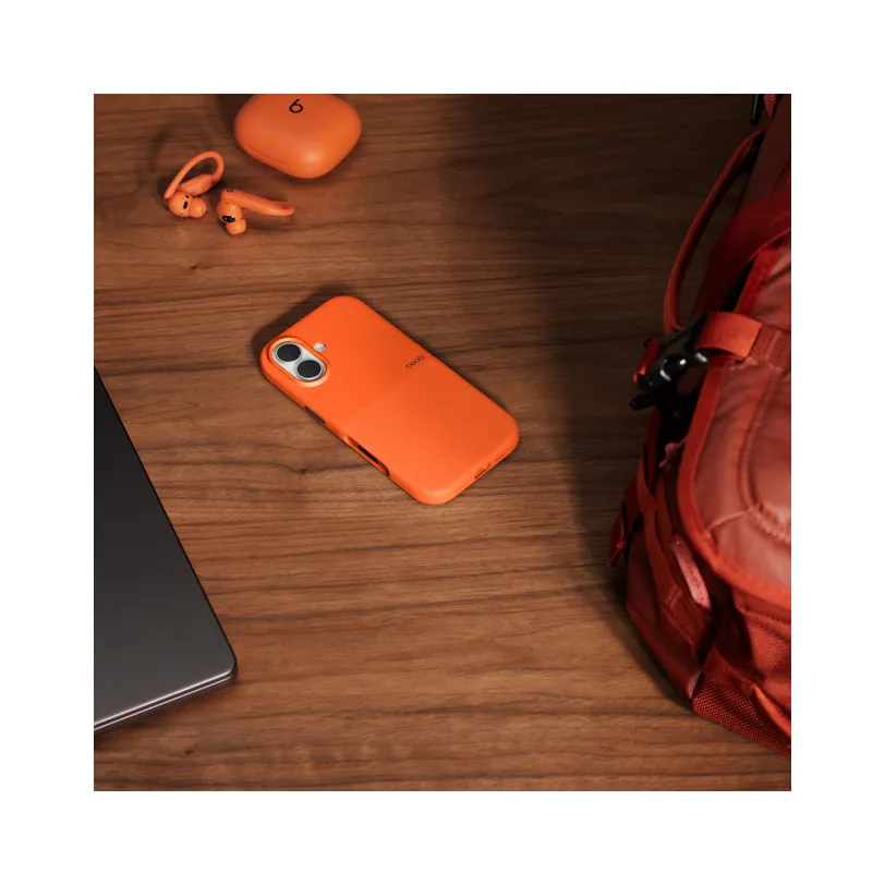 Beats iPhone 17 coque renforcée MagSafe et Camera Control – Sierra — Orange