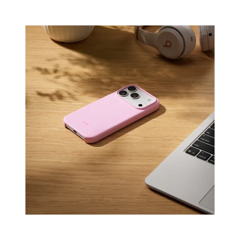Beats iPhone 17 Pro Case with MagSafe and Camera Control — Pebble — Rose