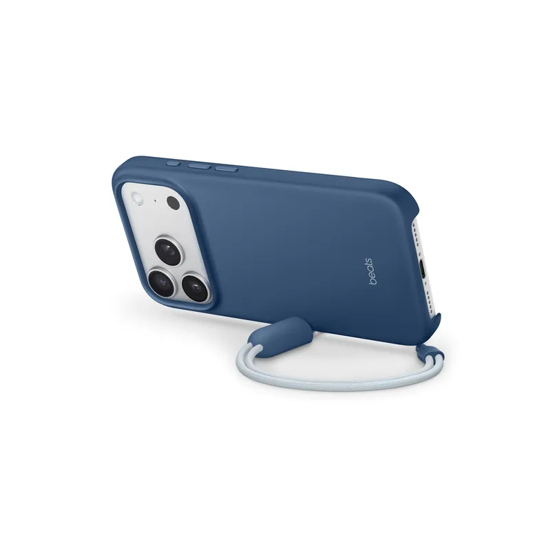 Beats iPhone 17 Pro Kickstand Case with MagSafe and Camera Control - Bedrock — Bleu