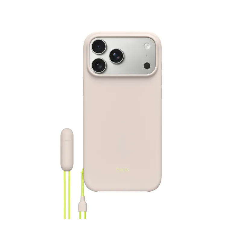 Beats iPhone 17 Pro Max Kickstand Case with MagSafe and Camera Control - Lime Stone