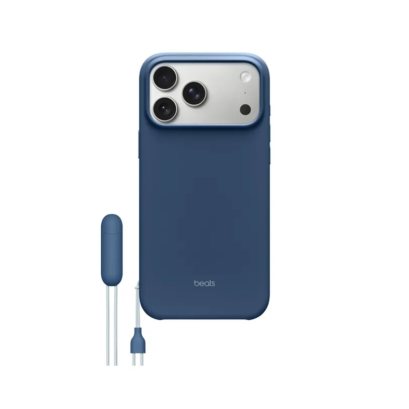 Beats iPhone 17 Pro Max Kickstand Case with MagSafe and Camera Control - Bedrock — Bleu