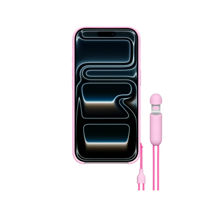 Beats iPhone 17 Pro Kickstand Case with MagSafe and Camera Control - Pebble — Rose