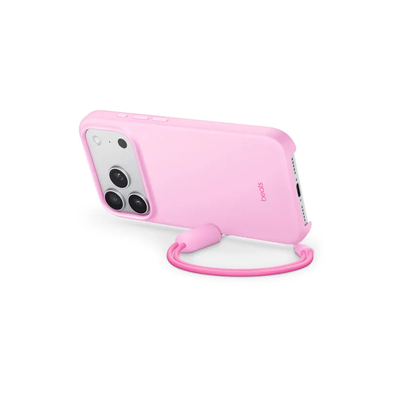 Beats iPhone 17 Pro Kickstand Case with MagSafe and Camera Control - Pebble — Rose