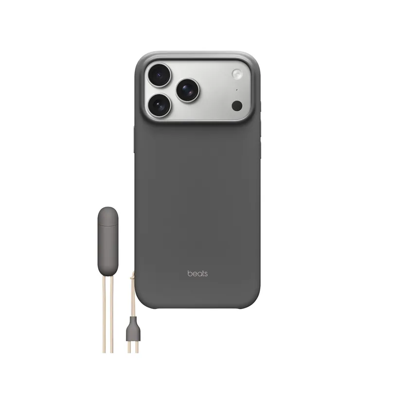 Beats iPhone 17 Pro Max Kickstand Case with MagSafe and Camera Control - Granite — Gris sidéral