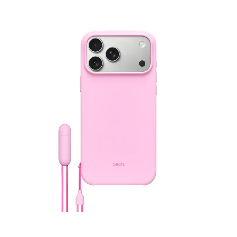 Beats iPhone 17 Pro Max Kickstand Case with MagSafe and Camera Control - Pebble — Rose