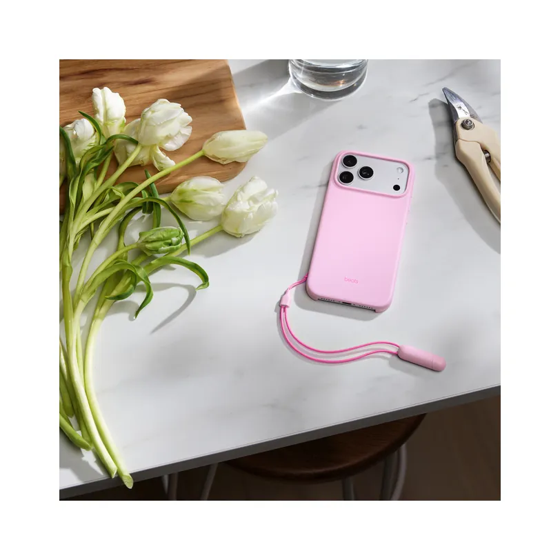 Beats iPhone 17 Pro Max Kickstand Case with MagSafe and Camera Control - Pebble — Rose