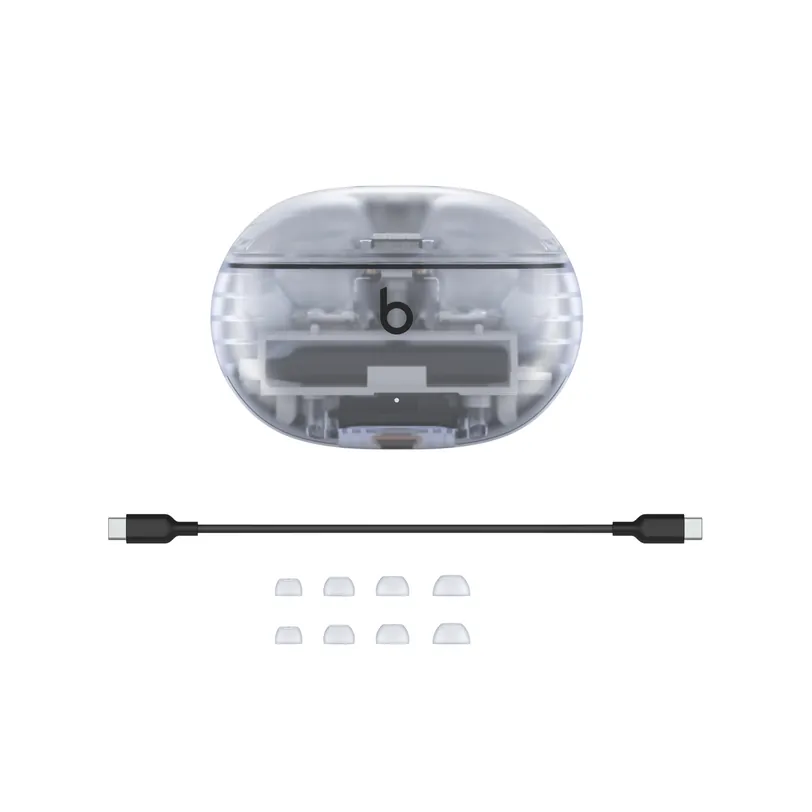 Beats Studio Buds+ — écouteurs true wireless à réduction de bruit — Transparent