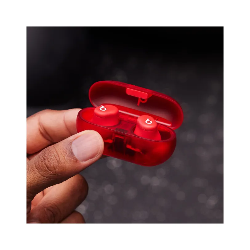 Beats Solo Buds True Wireless Earbuds Transparent — Rouge