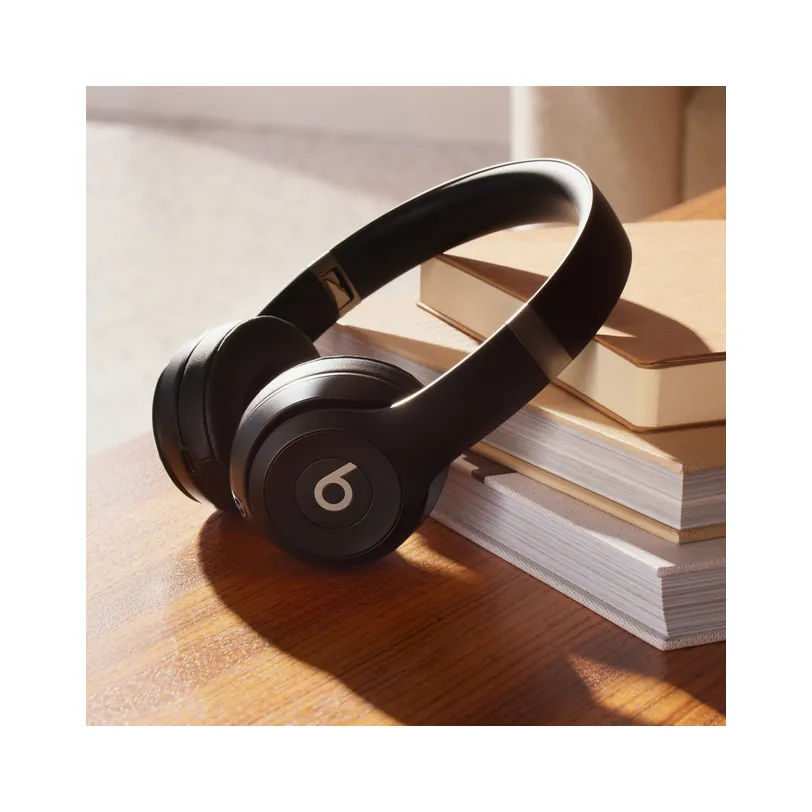Beats Solo4 Wireless Headphones - On-Ear Wireless Headphones - Matte — Noir
