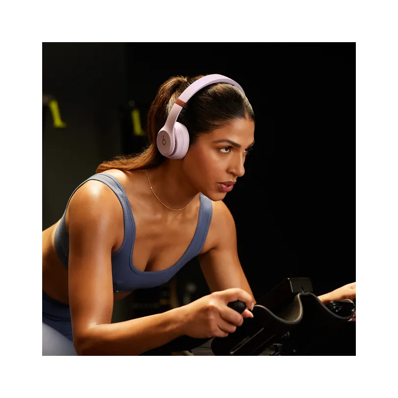 Beats Solo4 Wireless Headphones - On-Ear Wireless Headphones — Rose nuage