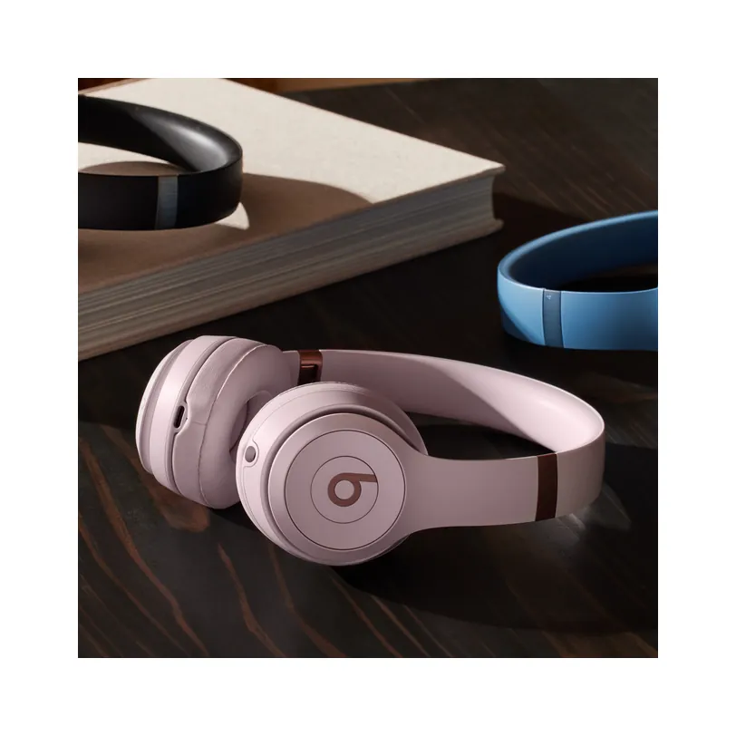 Beats Solo4 Wireless Headphones - On-Ear Wireless Headphones — Rose nuage
