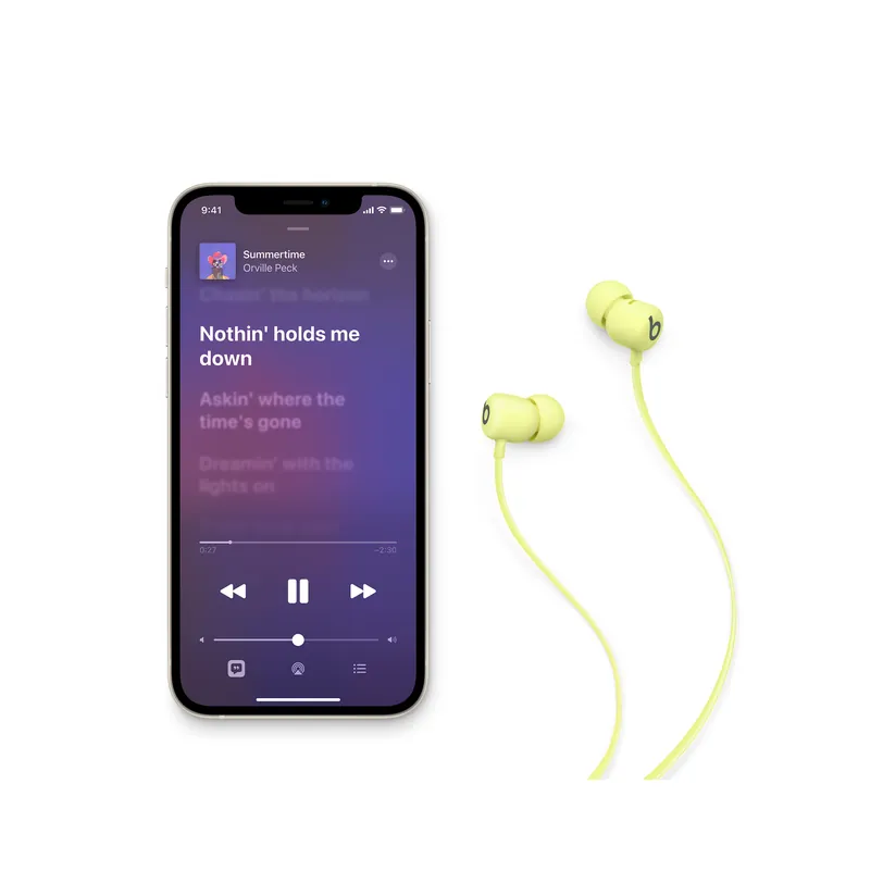 Beats Flex – All-Day Wireless Earphones - Yuzu — Jaune