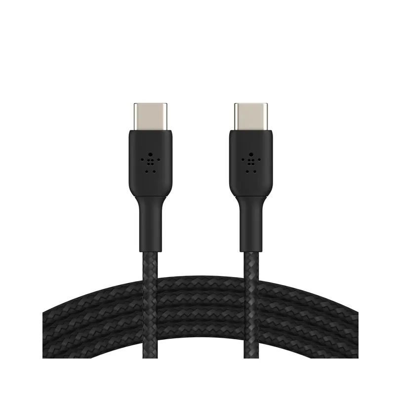 Belkin câble BoostCharge USB-C vers USB-C tressé 1 m — Noir