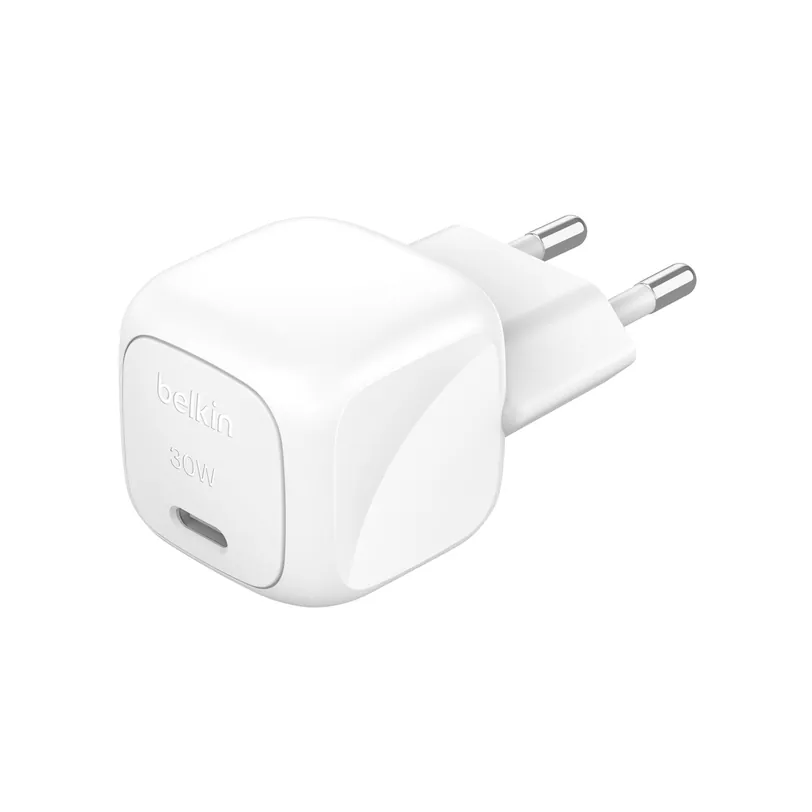 Belkin chargeur mural cube 30 W USB-C + câble USB-C 1 m