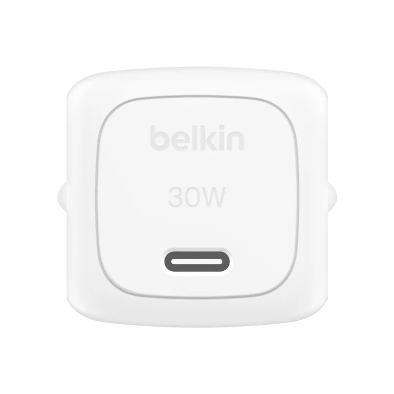 Belkin chargeur mural cube 30 W USB-C PPS — Blanc