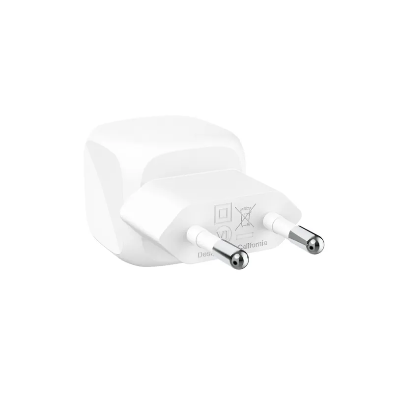 Belkin chargeur mural cube BoostCharge 20 W USB-C PPS — Blanc