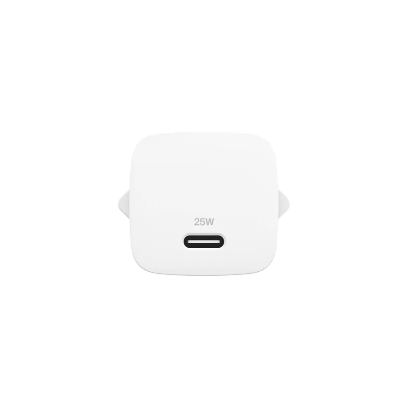 Belkin chargeur mural 25 W USB-C PD + câble USB-C 1 m — Blanc