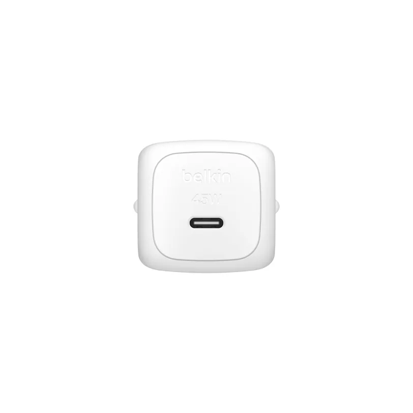Belkin chargeur mural BoostCharge 45 W USB-C PD PPS — Blanc